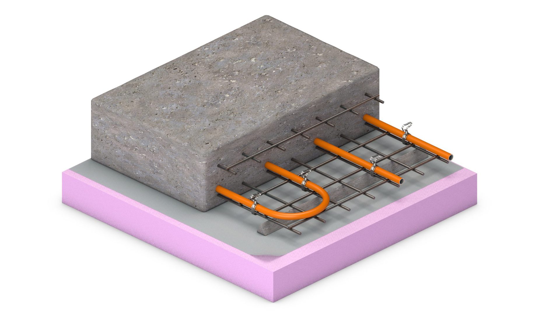 Vloerverwarming bedrijfshal