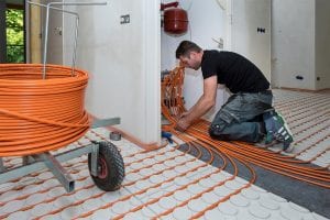 Variotherm Vloerverwarming verdeler aansluiten